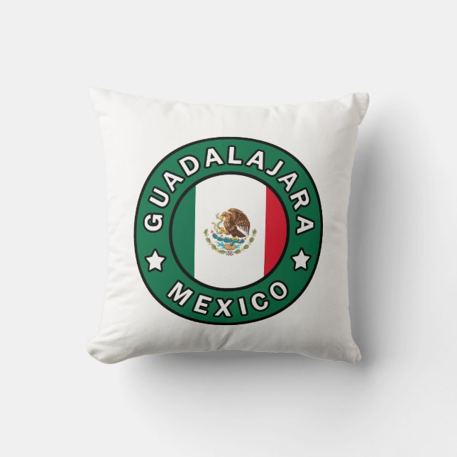 Guadalajara Mexico Cushion (Front)