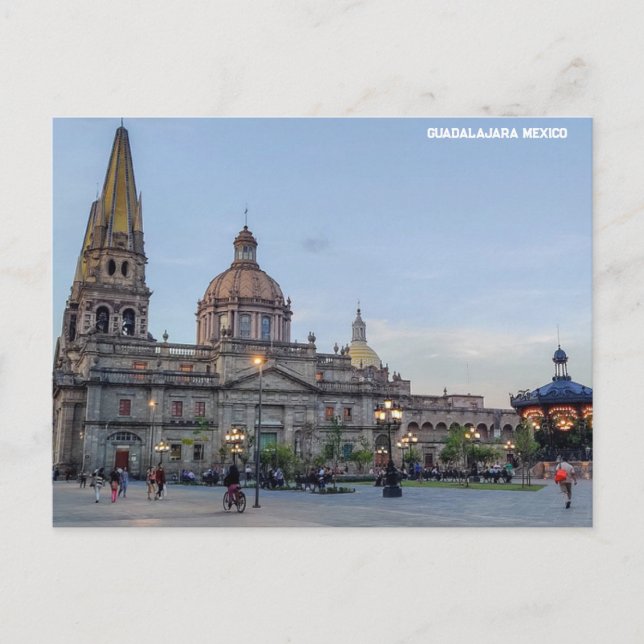 Guadalajara Mexico Holiday Postcard (Front)