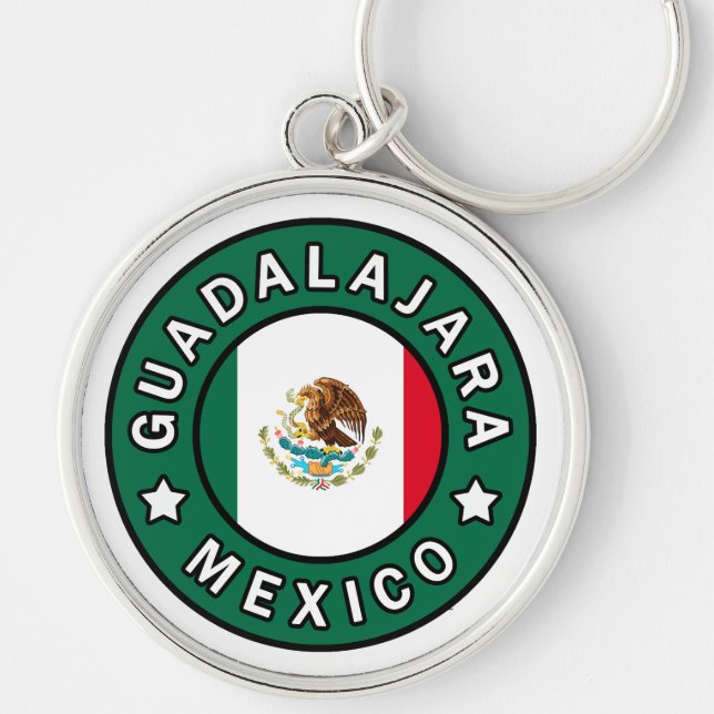 Guadalajara Mexico Key Ring (Front)