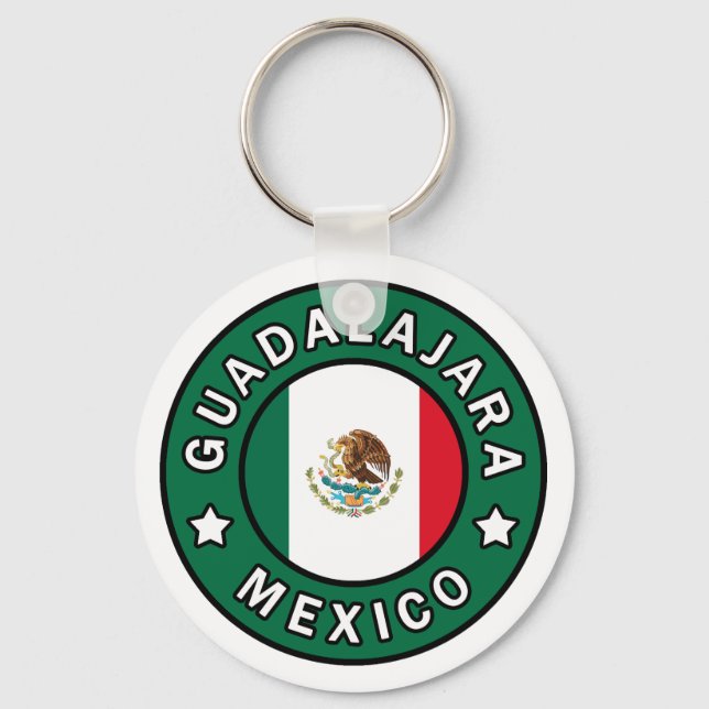 Guadalajara Mexico keychain (Front)