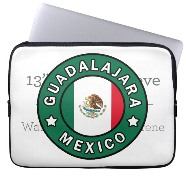Guadalajara Mexico Laptop Sleeve (Front)