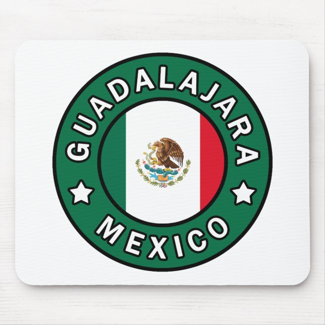 Guadalajara Mexico Mouse Mat (Front)