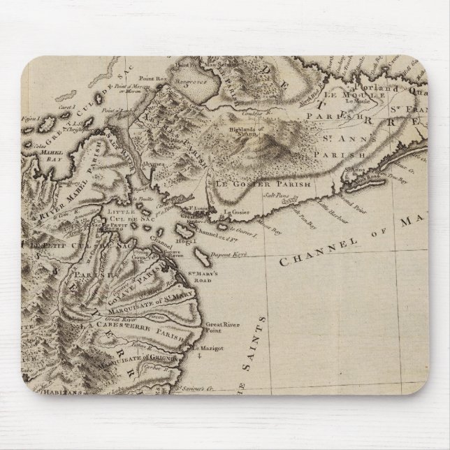 Guadaloupe 2 mouse mat (Front)