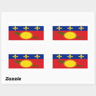 Guadaloupe Flag Sticker