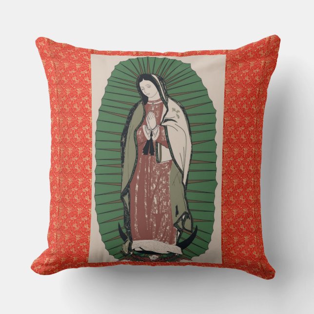 guadalupe china doll cushion (Front)
