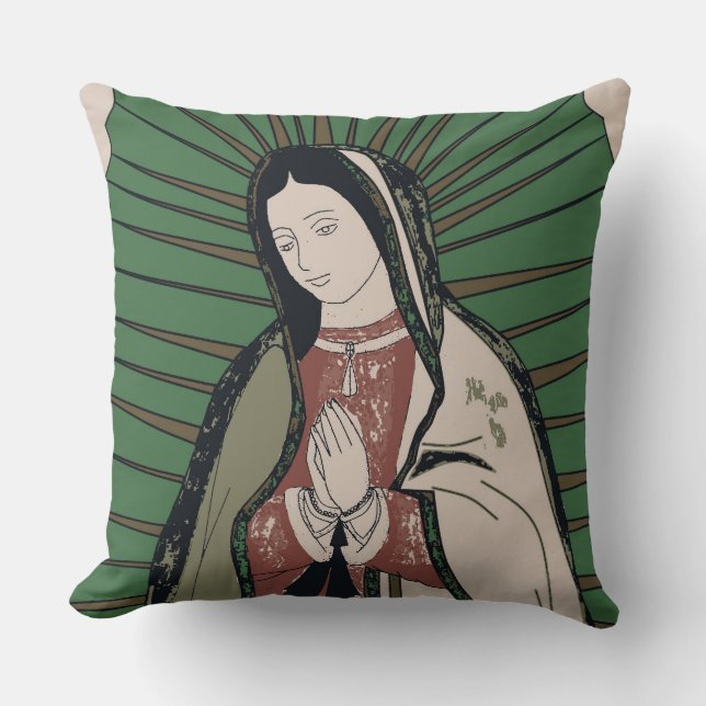 Guadalupe China Doll Cushion (Front)