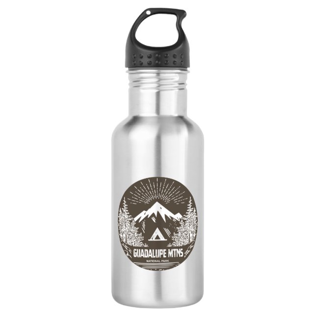 Guadalupe Mountains National Park 532 Ml Water Bottle (Front)