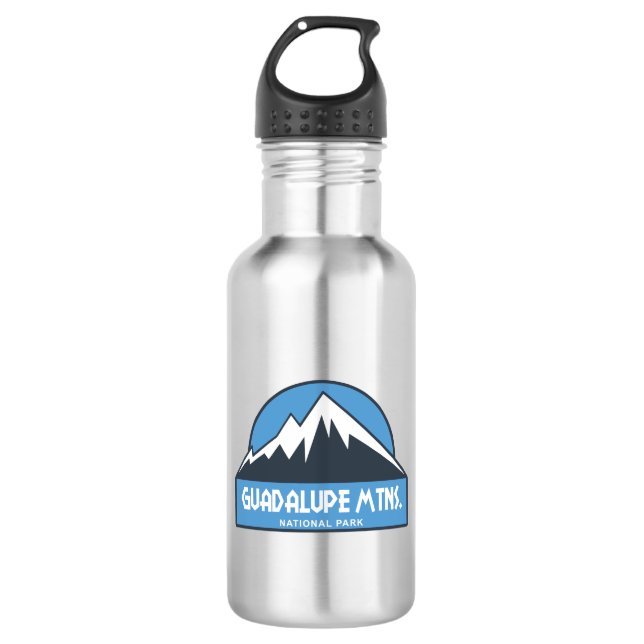 Guadalupe Mountains National Park 532 Ml Water Bottle (Front)