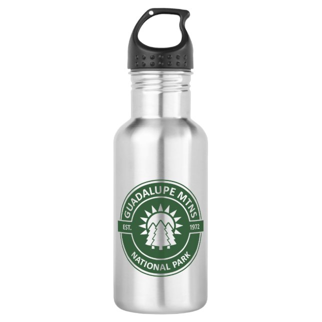 Guadalupe Mountains National Park 532 Ml Water Bottle (Front)