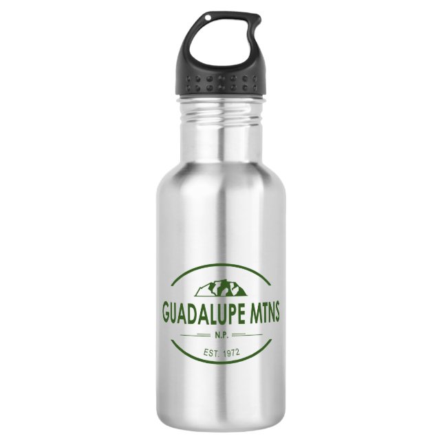 Guadalupe Mountains National Park 532 Ml Water Bottle (Front)