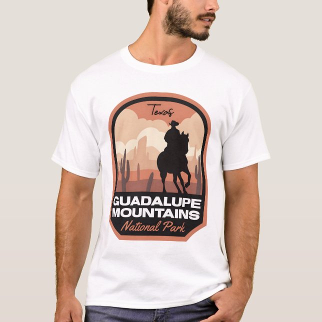Guadalupe Mountains National Park Desert Cowboy T-Shirt (Front)