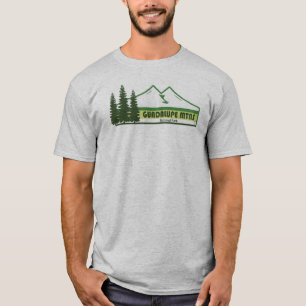 Guadalupe Mountains National Park Green Stripes T-Shirt
