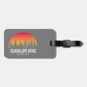 Guadalupe Mountains National Park Luggage Tag