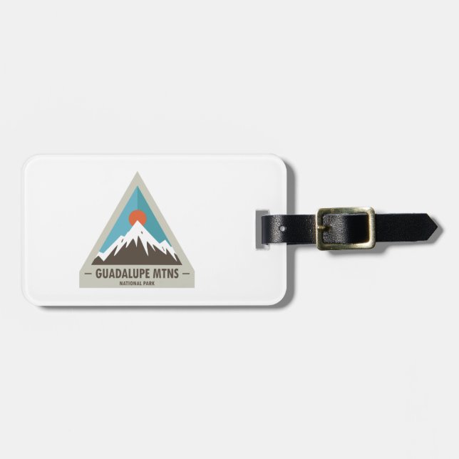 Guadalupe Mountains National Park Luggage Tag (Front Horizontal)