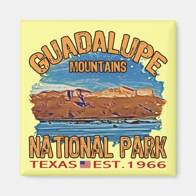 Guadalupe Mountains National Park Magnet (Front)