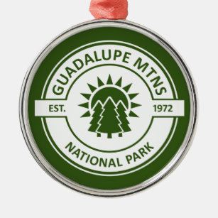 Guadalupe Mountains National Park Metal Tree Decoration