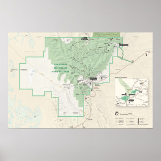 Guadalupe Mountains National Park Poster