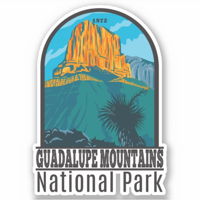 Guadalupe Mountains National Park Retro (Front)