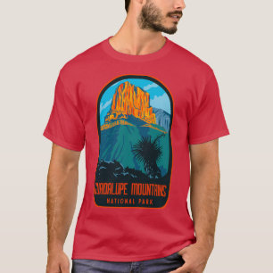 Guadalupe Mountains national park retro 1 T-Shirt