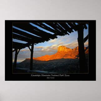 Guadalupe Mountains National Park Texas Poster