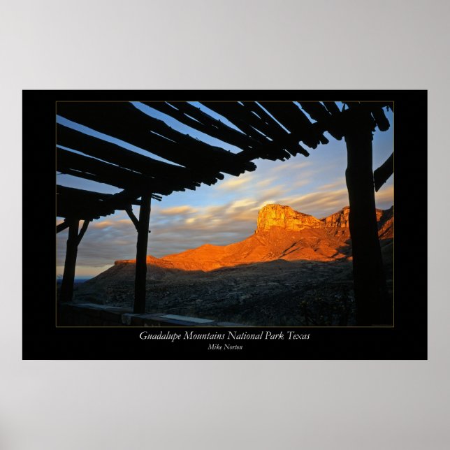 Guadalupe Mountains National Park Texas Poster (Front)