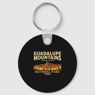 Guadalupe mountains national park texas vintage key ring