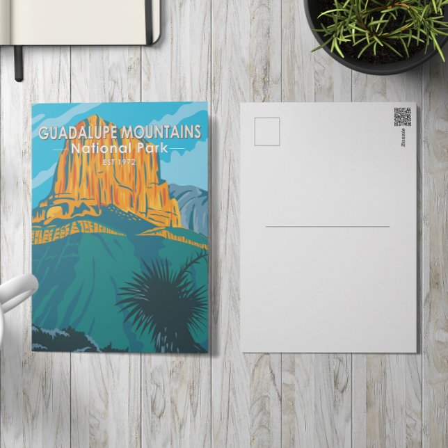  Guadalupe Mountains National Park Texas Vintage Postcard (Creator Uploaded)