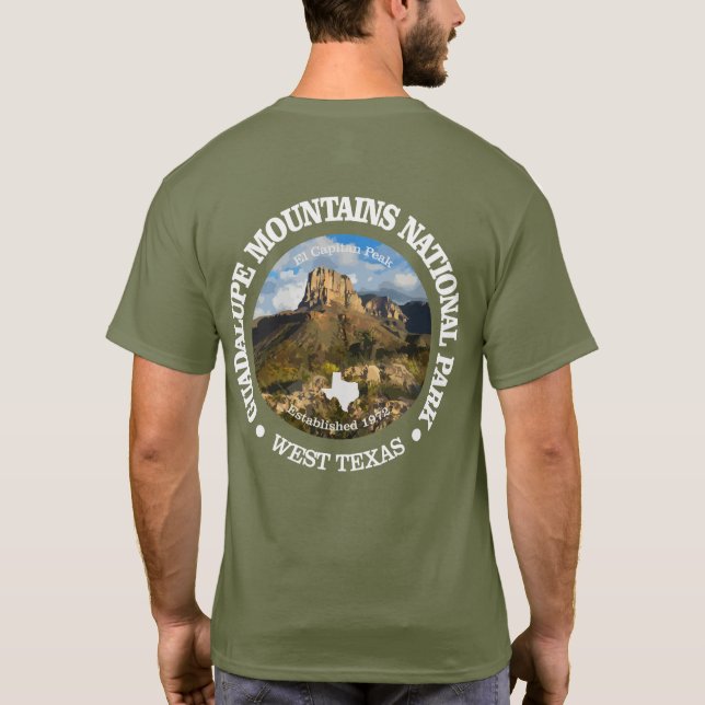 Guadalupe Mountains NP T-Shirt (Back)