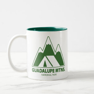 Guadalupe Mtns. National Park Mountains Camping Two-Tone Coffee Mug