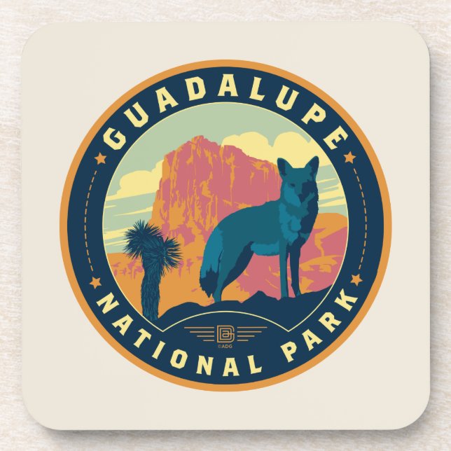 Guadalupe National Park Coaster (Front)