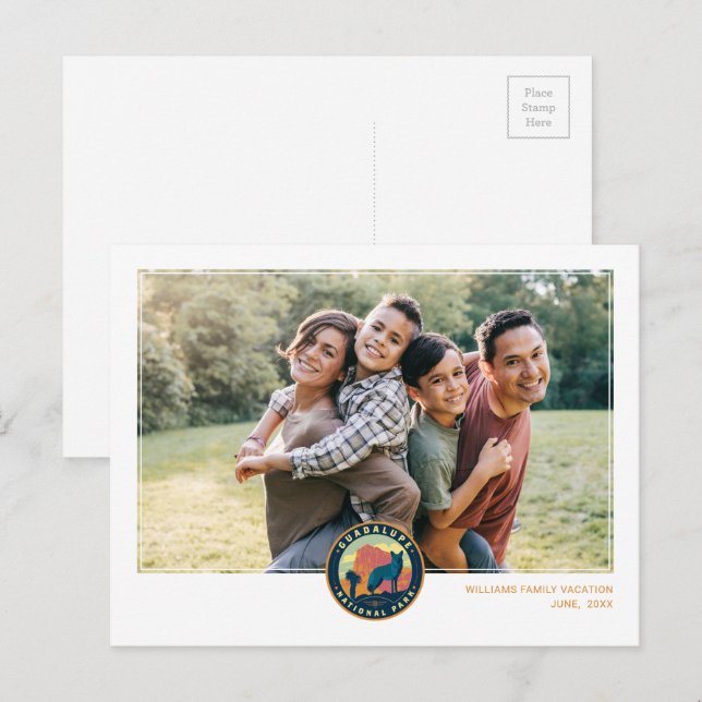 Guadalupe National Park Postcard (Front/Back)