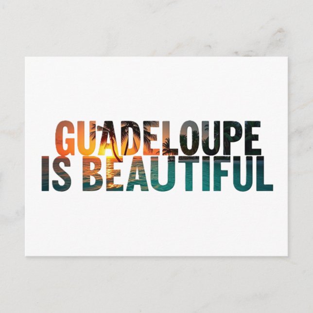 GUADALUPE POSTCARD (Front)