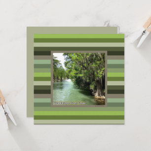Guadalupe River in Gruene, Texas Card