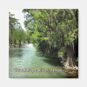 Guadalupe River in Gruene, Texas  Magnet