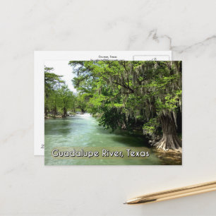 Guadalupe River in Gruene, Texas Postcard