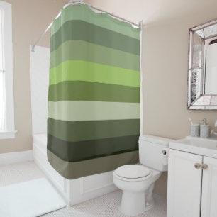 Guadalupe River Stripes Shower Curtain