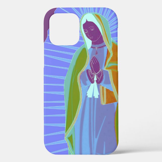 Guadalupe Ultraviolet Case-Mate iPhone Case (Back)