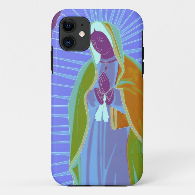 Guadalupe Ultraviolet Case-Mate iPhone Case (Back)