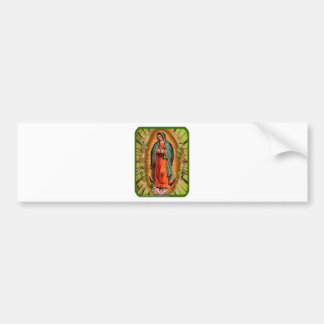 GUADALUPE VIRGIN  03  CUSTOMIZABLE PRODUCTS BUMPER STICKER
