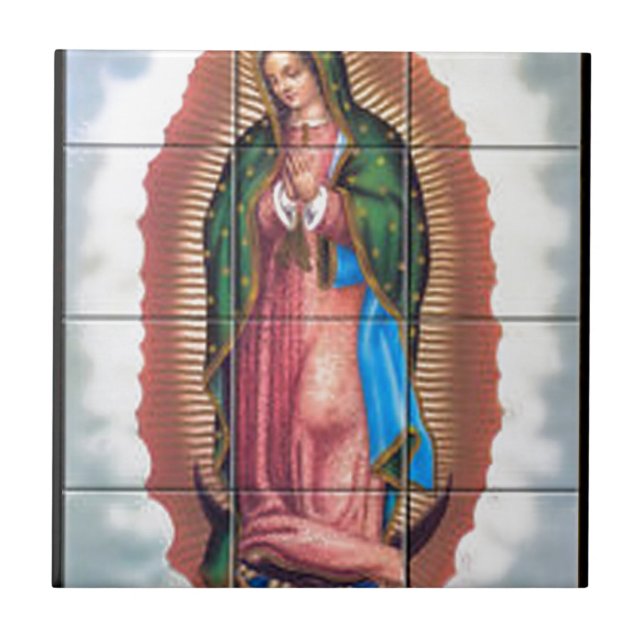 GUADALUPE VIRGIN  CUSTOMIZABLE PRODUCTS TILE (Front)