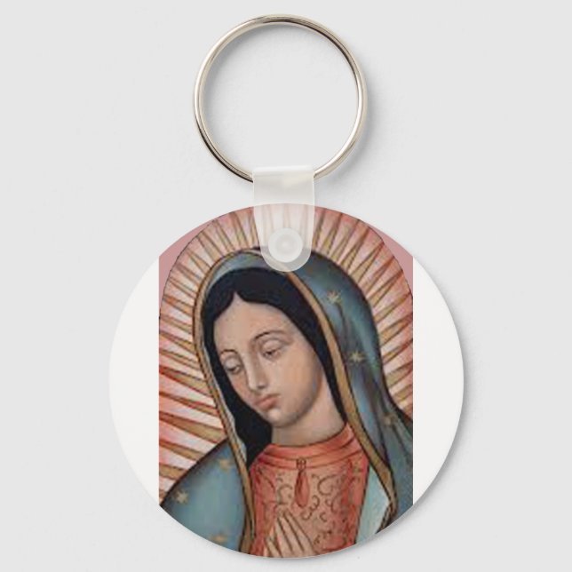 GUADALUPE VIRGIN FACE PRODUCTS KEY RING (Front)