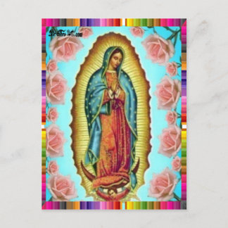 GUADALUPE VIRGIN MEXICO 11  CUSTOMIZABLE PRODUCTS POSTCARD