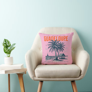 Guadeloupe 971: Tropical Memories Cushion