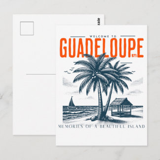 Guadeloupe 971: Tropical Memories Postcard