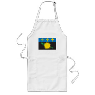 Guadeloupe Flag Apron