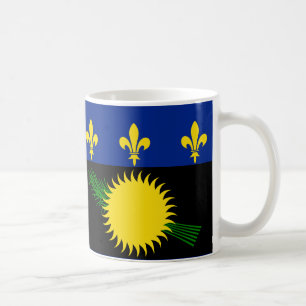 Guadeloupe Flag Ceramic Mug