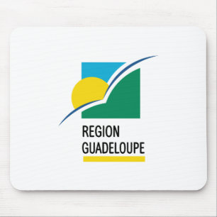Guadeloupe Flag Mouse Mat