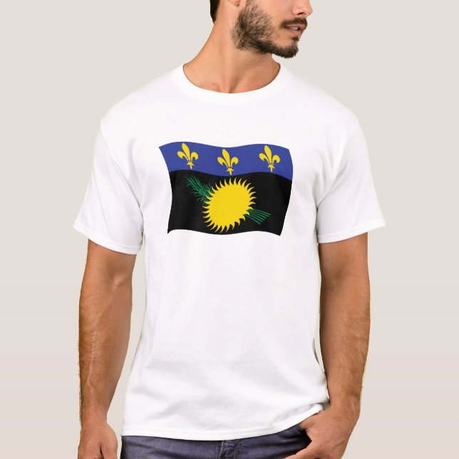Guadeloupe Flag Shirt (Front)