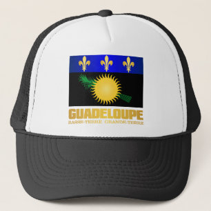 Guadeloupe Flag Trucker Hat