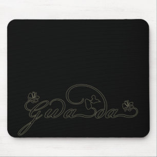 Guadeloupe: gwada 971 mouse mat